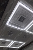 потолок Светодиодная панель Рамка EZ LED 50W, 220V, 600*600мм mix (3000К, 4500К, 6000К) без пульта  фото