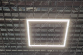 потолок Светодиодная панель Рамка EZ LED 50W, 220V, 600*600мм 4500К  фото