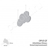 потолок Панель-остров (баффл) Isofon OPUS GF 40 мм (art-индивидуальные) акустическая  фото