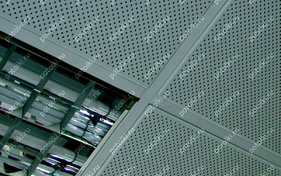Kpb_22_1 Кассетный потолок в интерьере