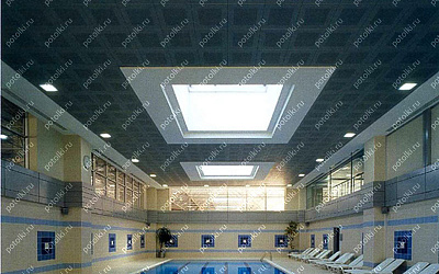 Kpb_17_1 Кассетный потолок в интерьере
