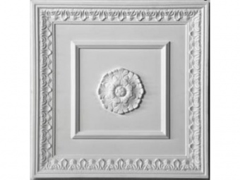 фото Плита ГРИН С элементами лепнины и розеткой С-516G